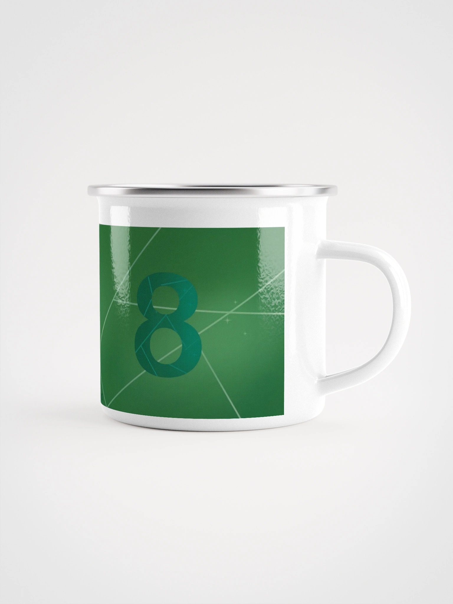 8th Streamaversary Mug Green Version product image (1)