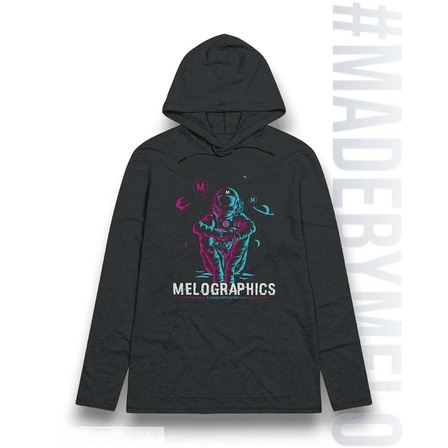 #MeloCrew Vibes: Duotone - Premium Lightweight Hoodie | #MadeByMELO product image (4)