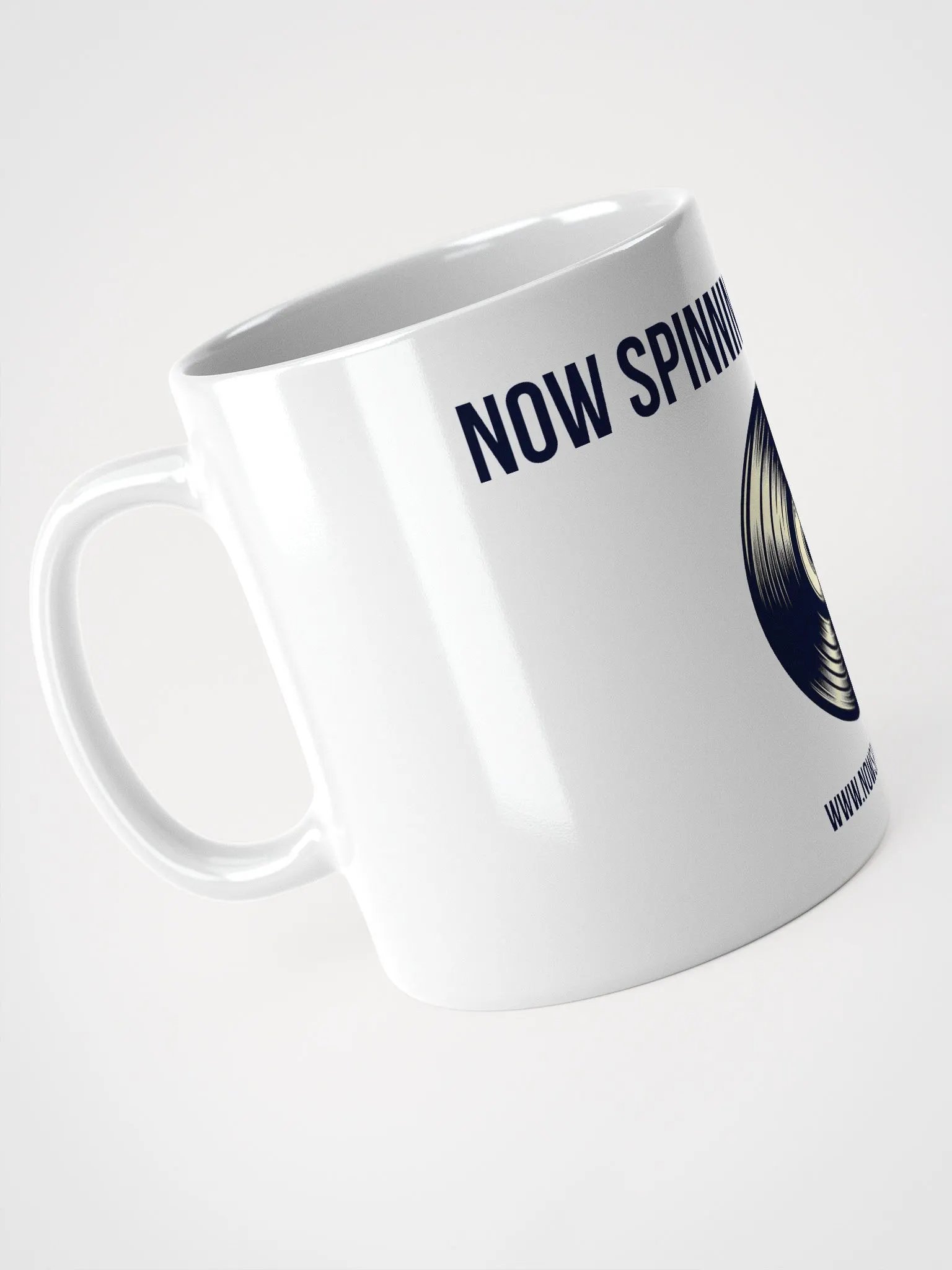 Now Spinning Magazine Mug - White Interior product image (4)