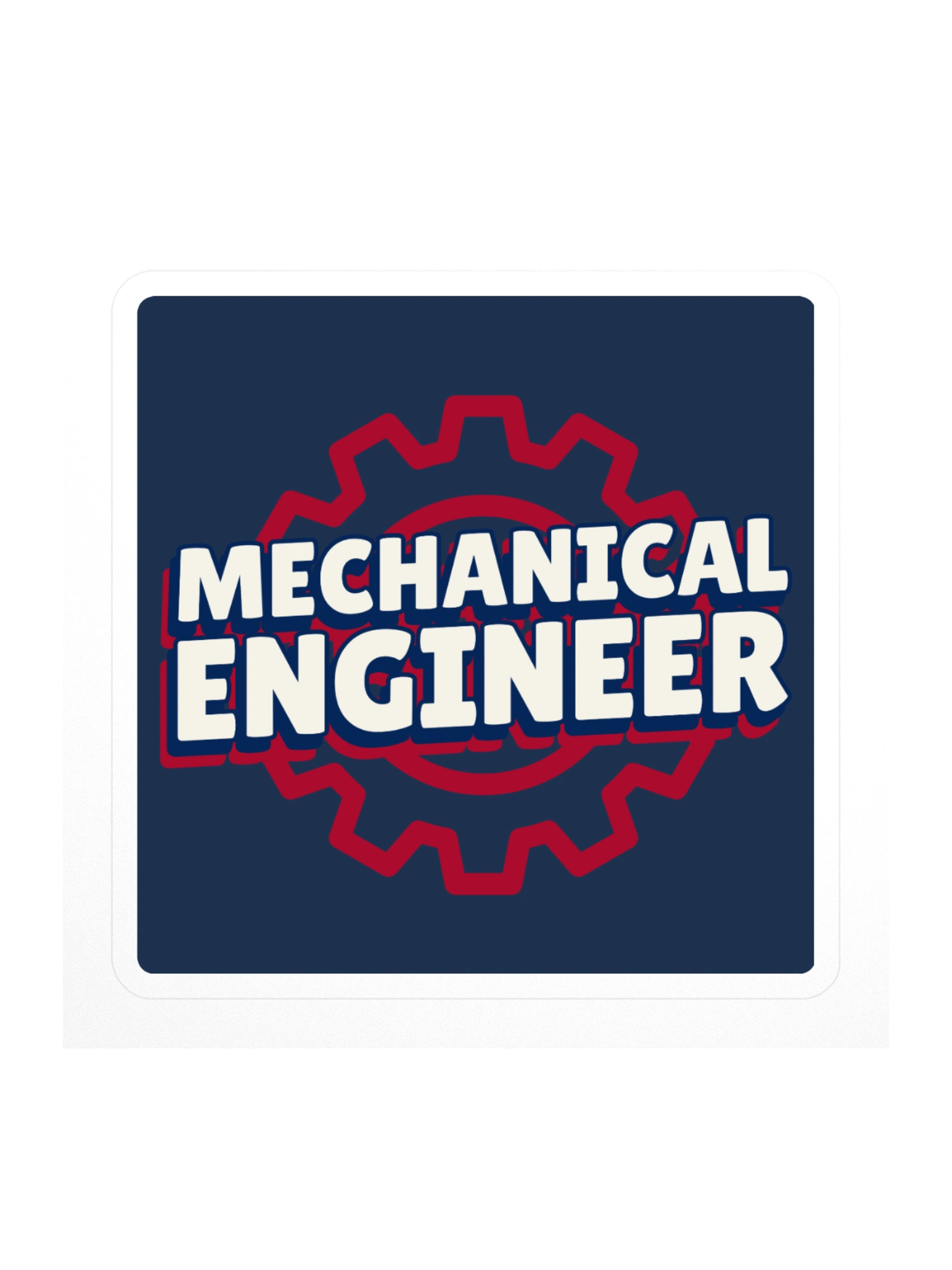 Mechanical Engineer Sticker product image (1)