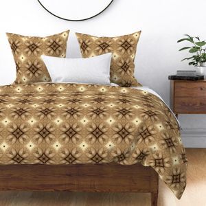 Seamless Pattern - Brown and Beige Tulip Pattern product image (2)