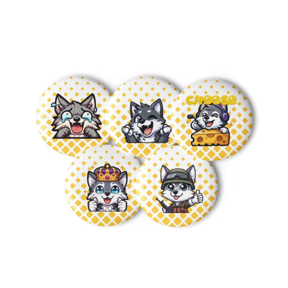 Faquash Wolf Pins product image (6)