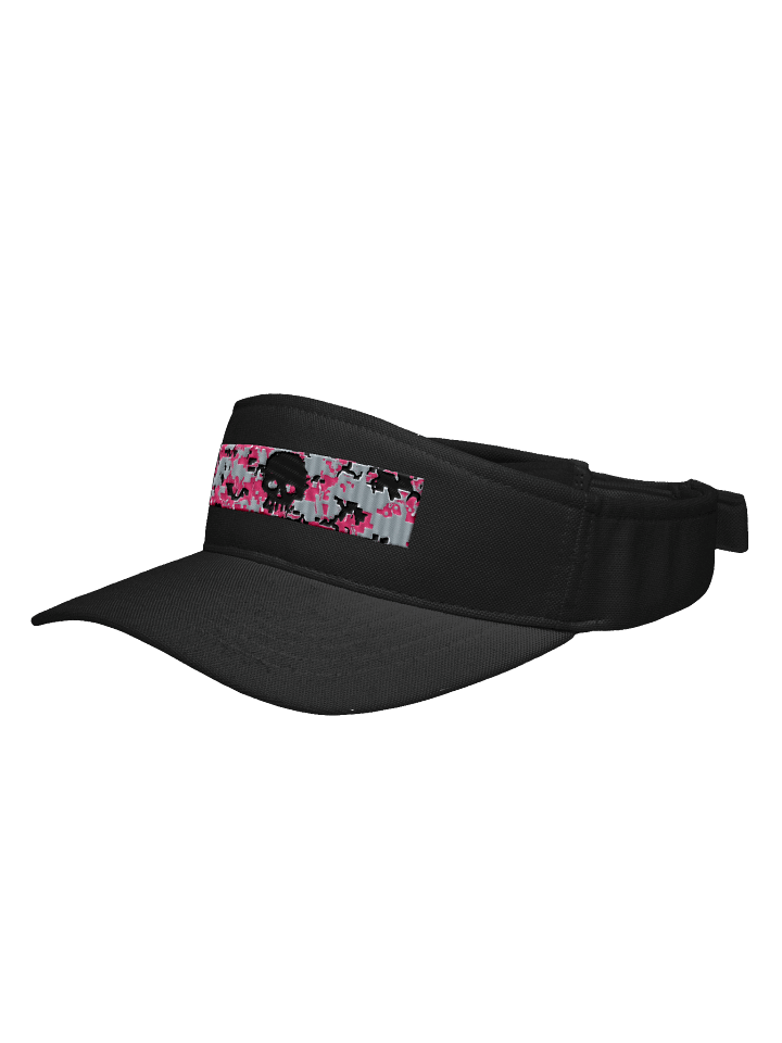 Digital Camo Skull Flexfit Visor product image (2)