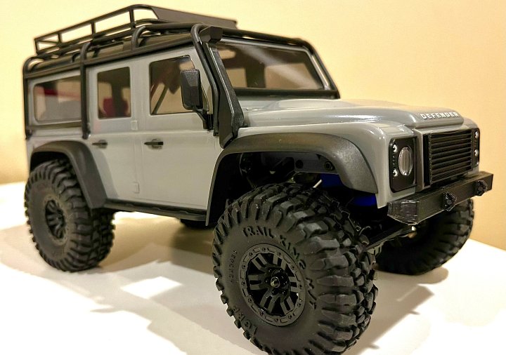 Front Bumper and Grill for the Trx4m Defender product image (1)