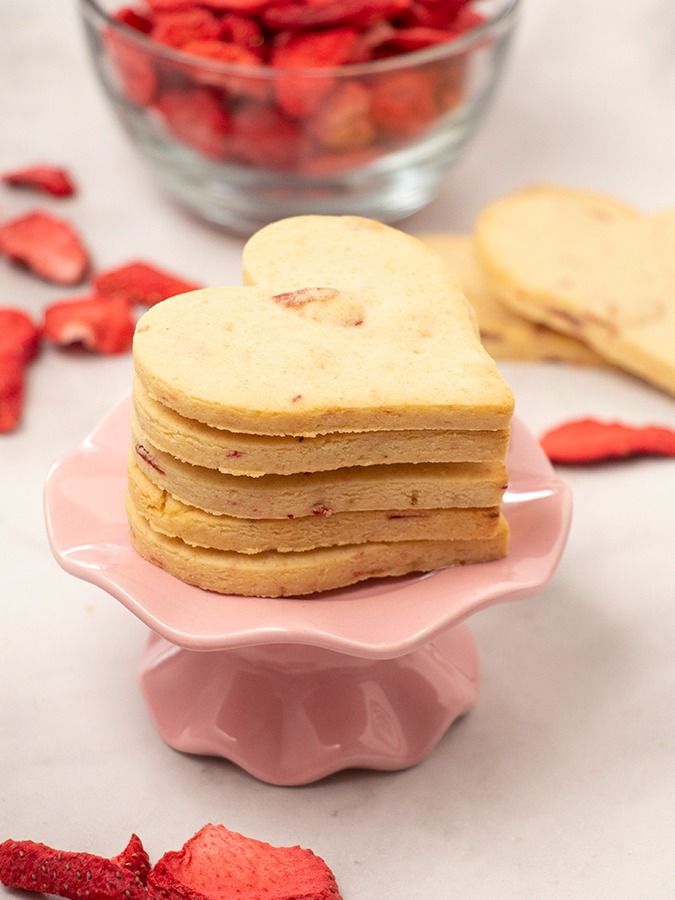 SweetAmbs Strawberry Cut-Out Cookie Recipe - Downloadable PDF product image (1)