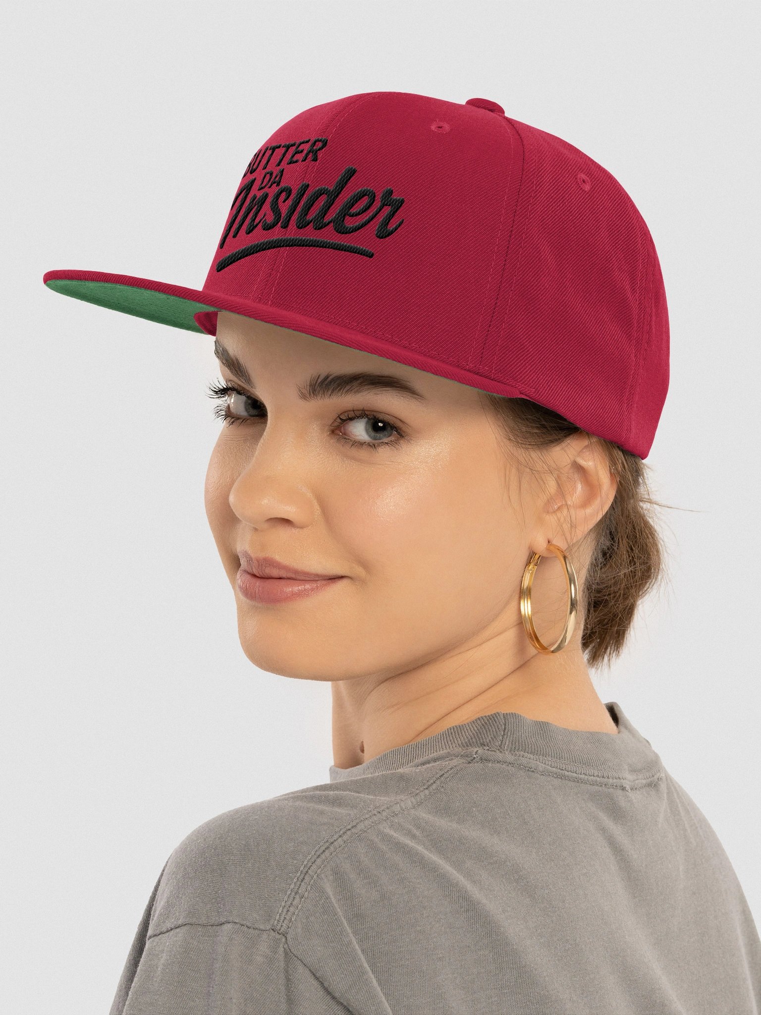 Insider Midnight Black Snapback Cap product image (42)