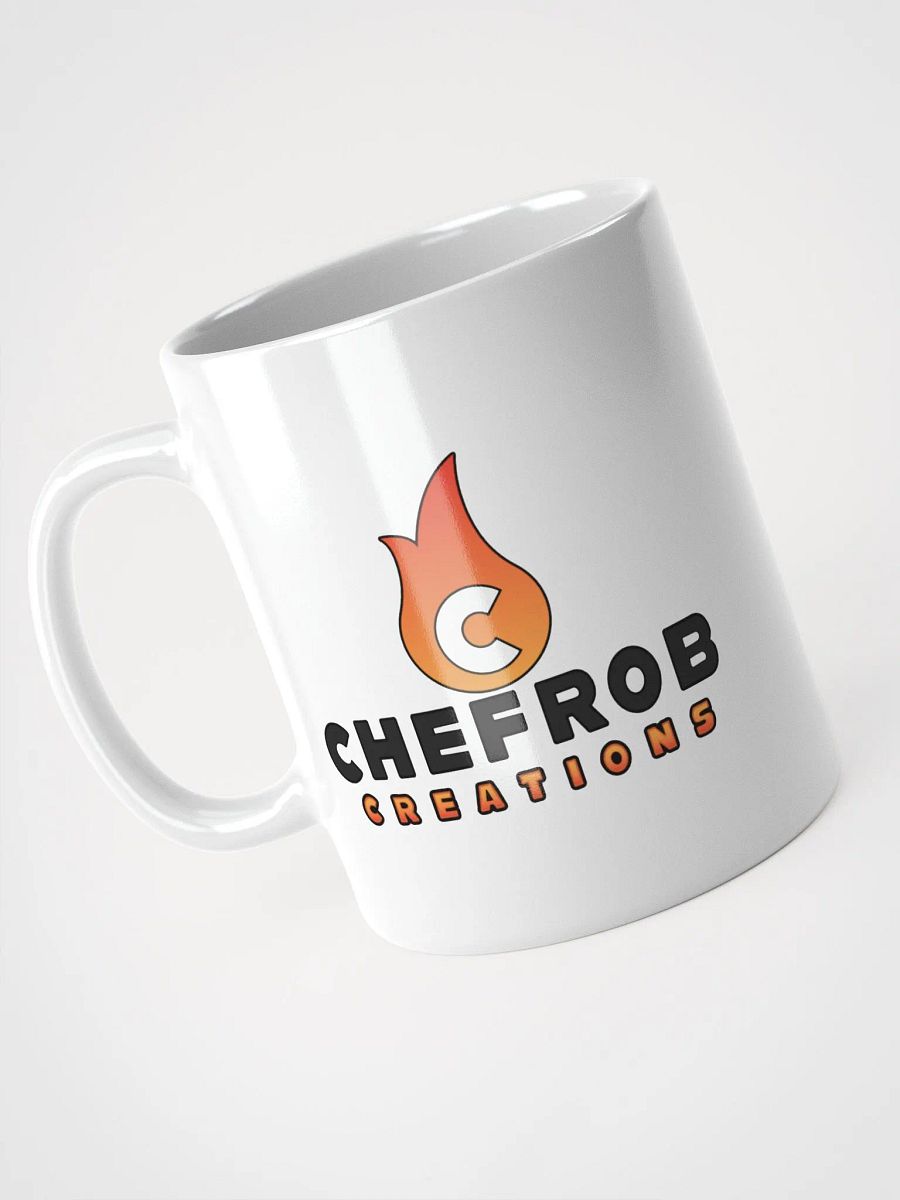 Logo V2 White Glossy Mug product image (4)