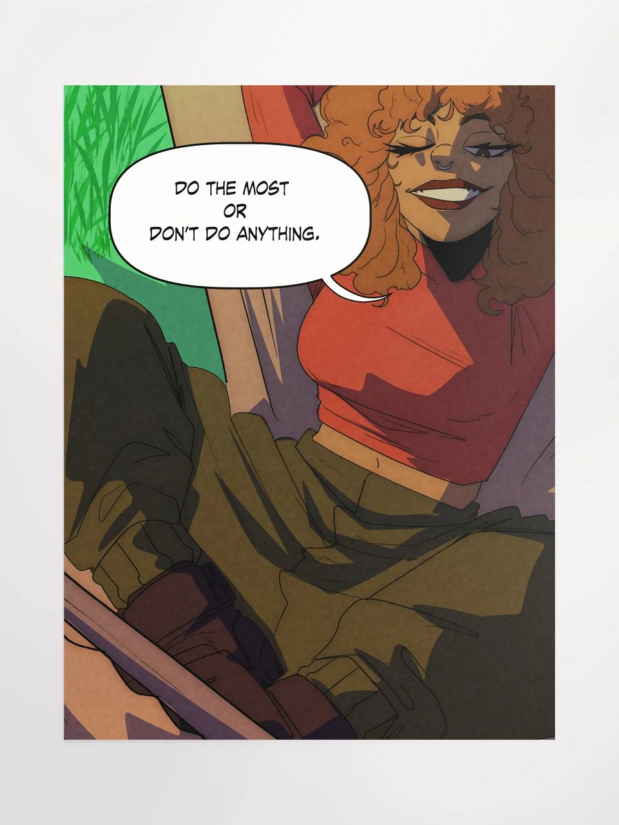 Do The Most or Don't Do Anything Poster product image (1)