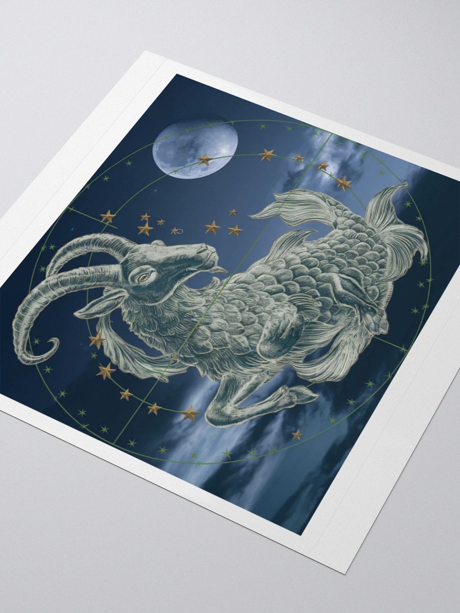 Capricorn Zodiac Sticker product image (8)