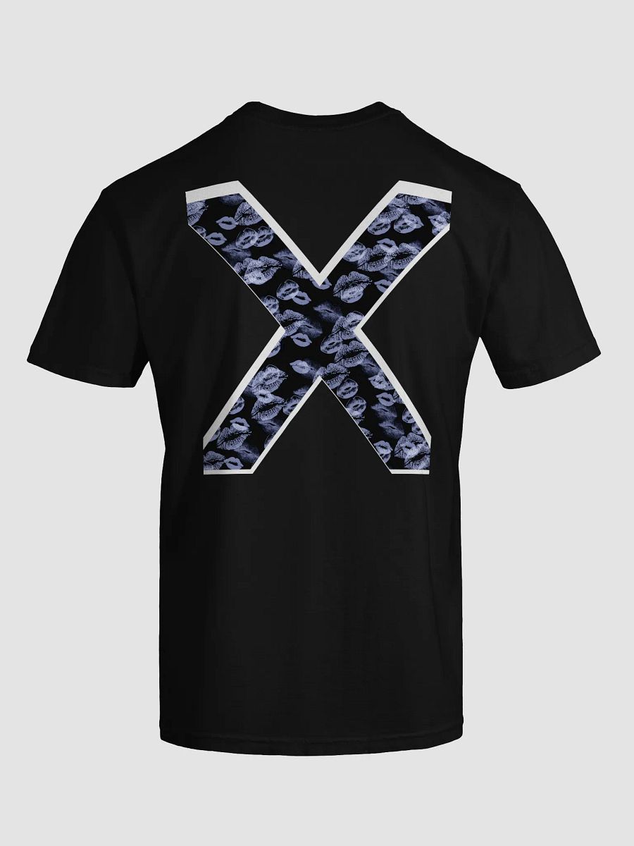 Black X Light Blue Lipstick Kisses Shirt product image (84)
