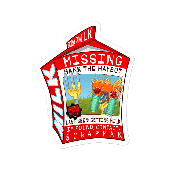 Hank Missing Sticker product image (1)