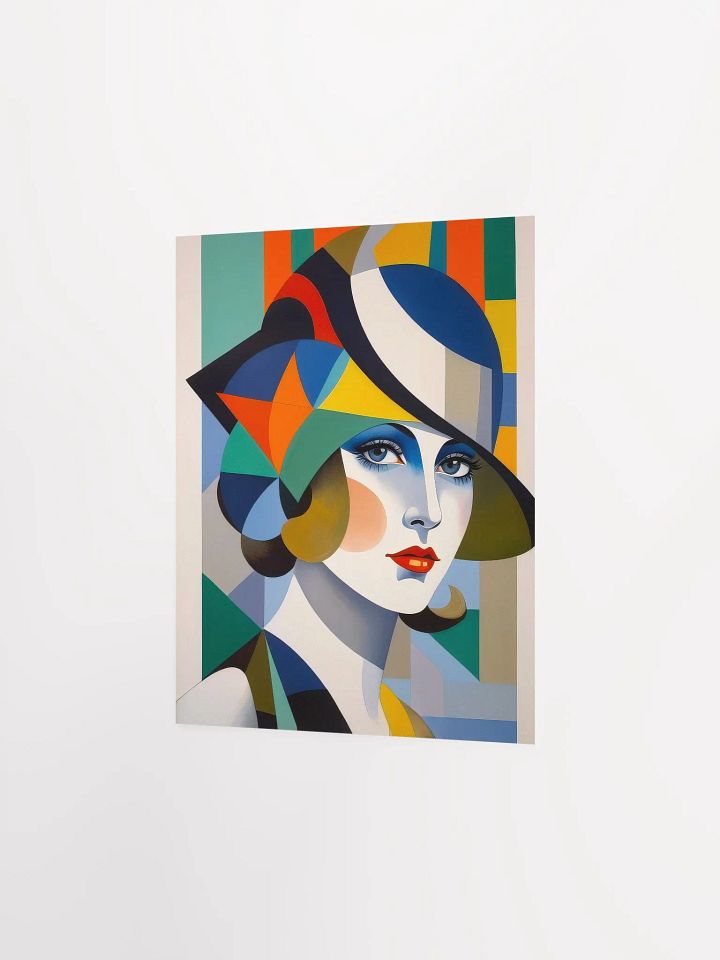Vibrant Betty - Flapper Girl - Poster - Small and Standard Sizes - 8x10-11x14-12x16-16x20 Inches product image (7)