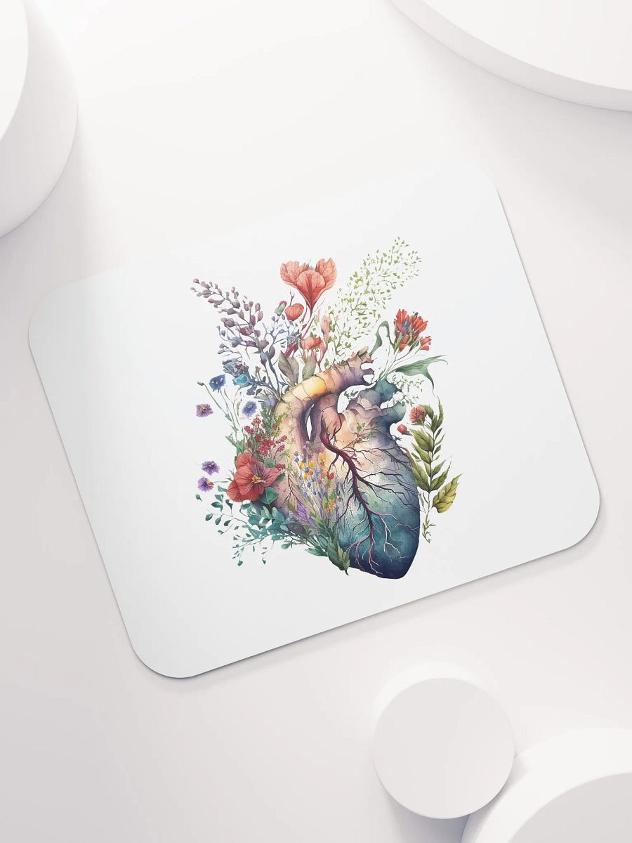 Wildflower Anatomy Heart Mouse Pad product image (7)
