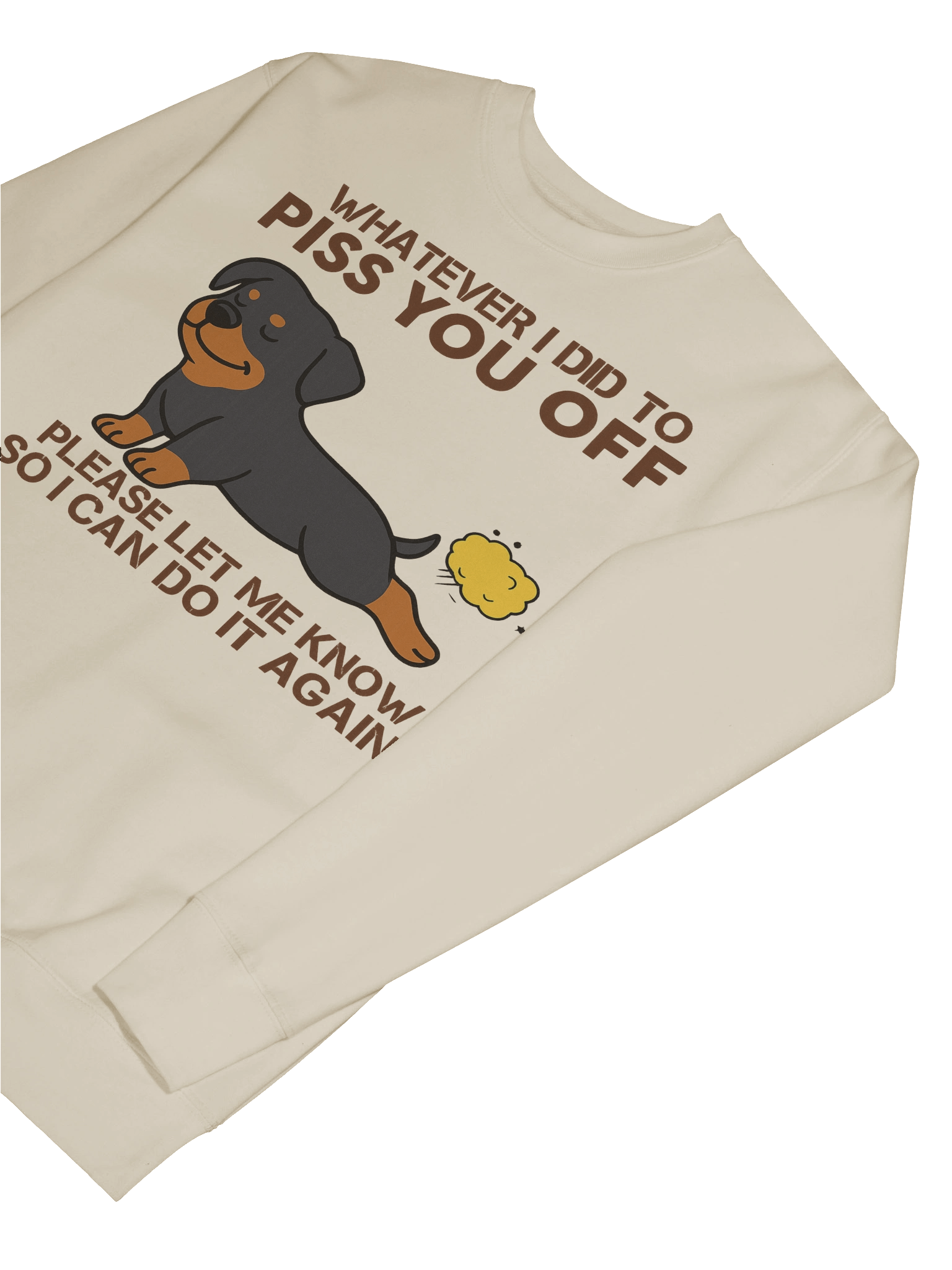 Stubborn Rottweiler Sweatshirt product image (7)