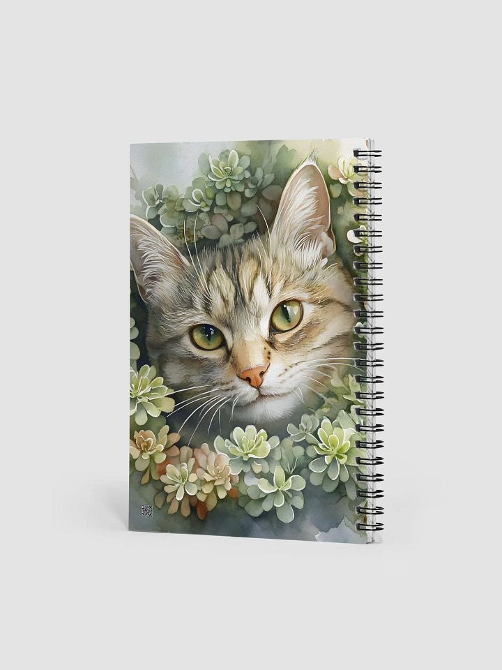 Sedum Cat Spiral Notebook product image (2)