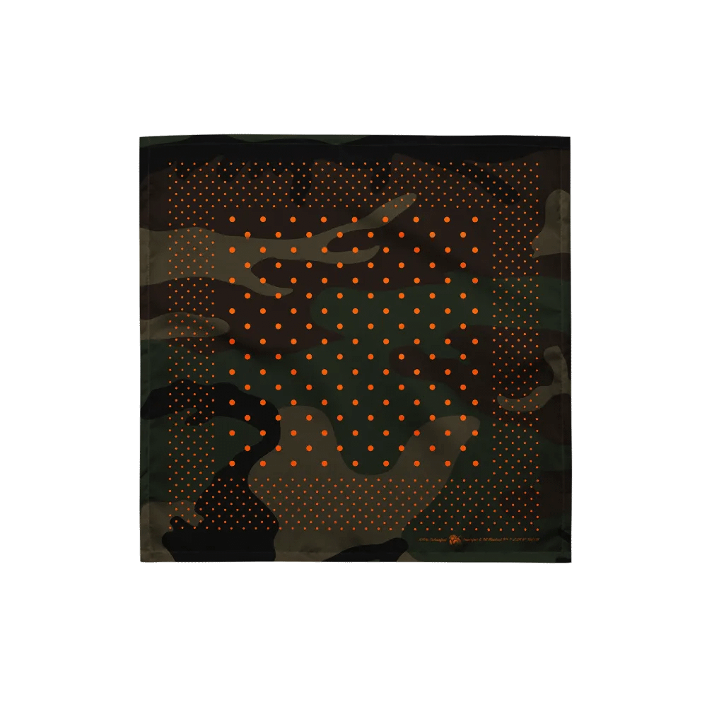 Camo Polka Dot Bandana product image (1)