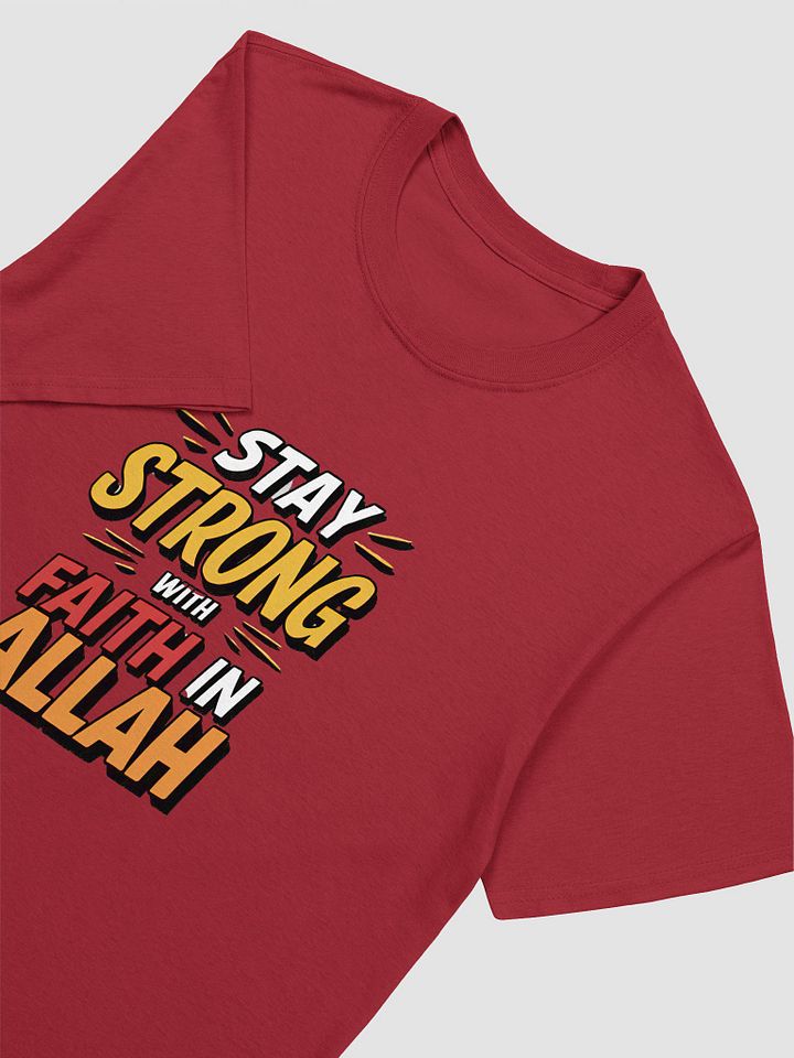 Stay Positive with Faith in Allah Unisex T-Shirt product image (2)