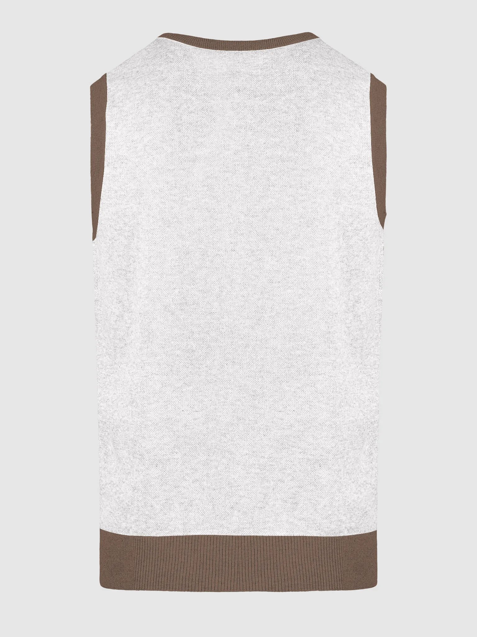 Your Smile Knitted V Neck Vest product image (20)