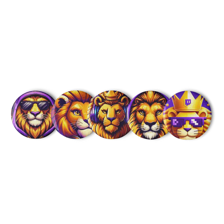 Lion Pride Buttons product image (1)