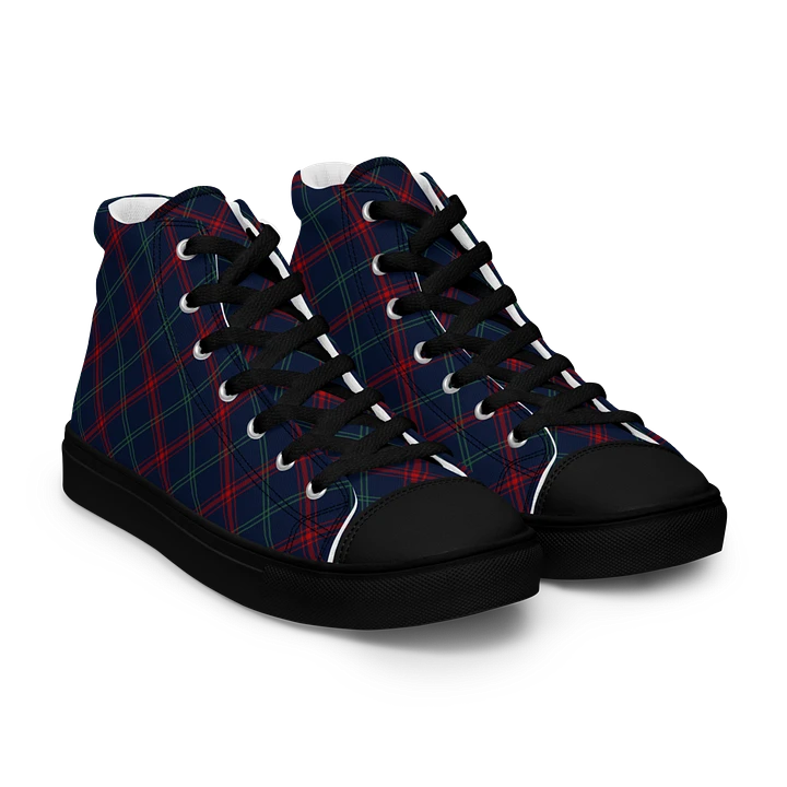 Lynch Tartan Men's High Top Shoes product image (1)