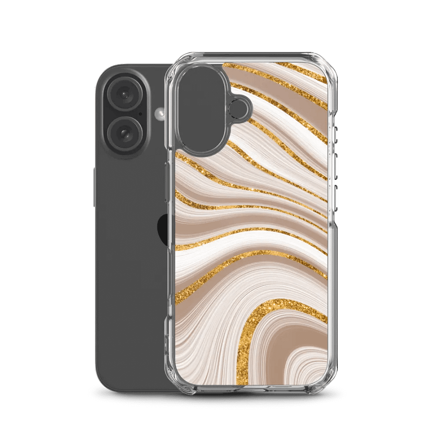 Golden Flow marble iPhone® Case product image (50)