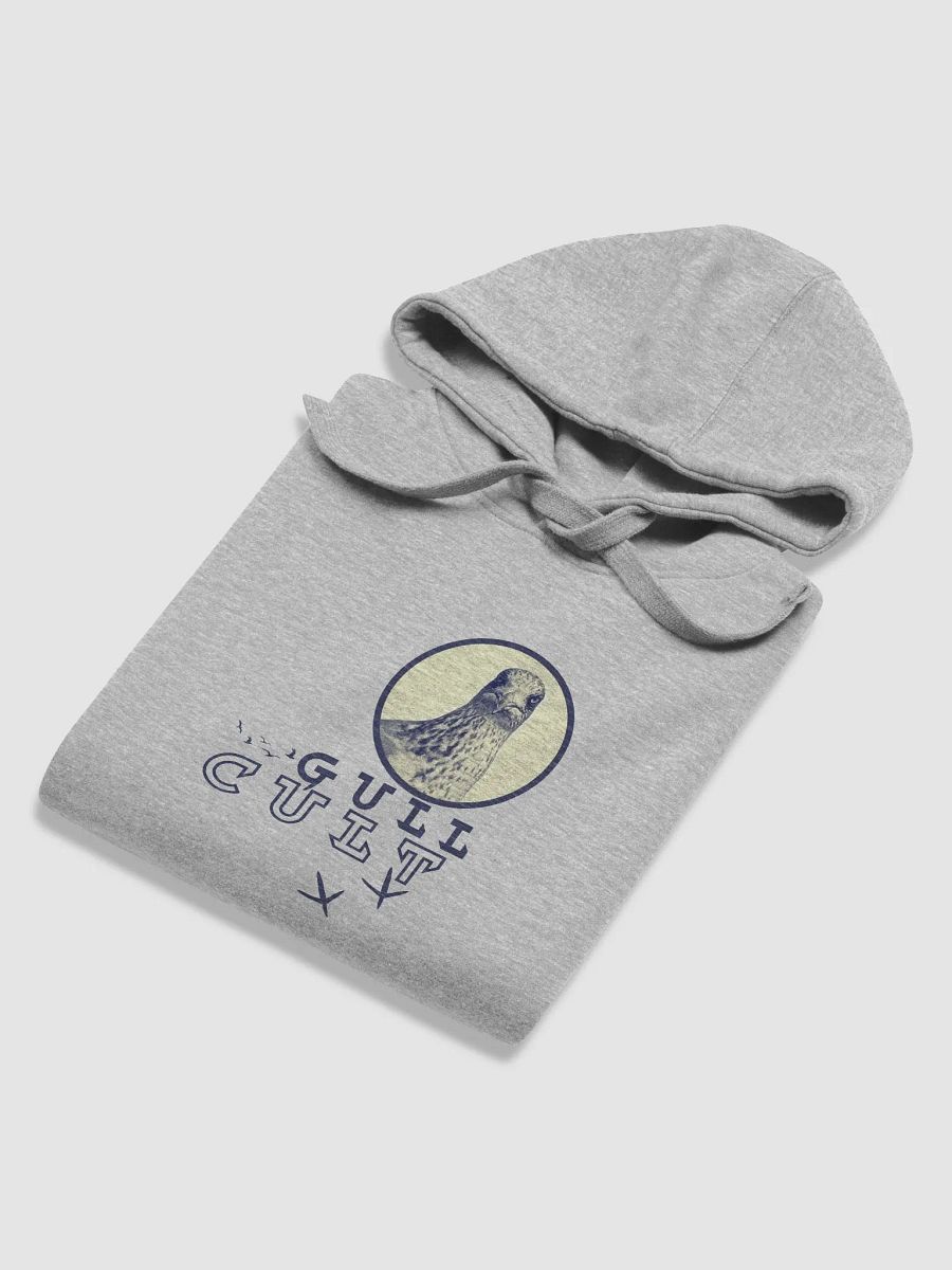 Gavin the Gull Cult Hoodie Dark Blue Text product image (16)