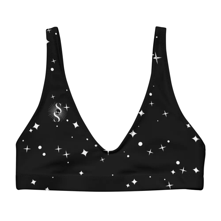 Cosmic Black Bikini Top product image (1)