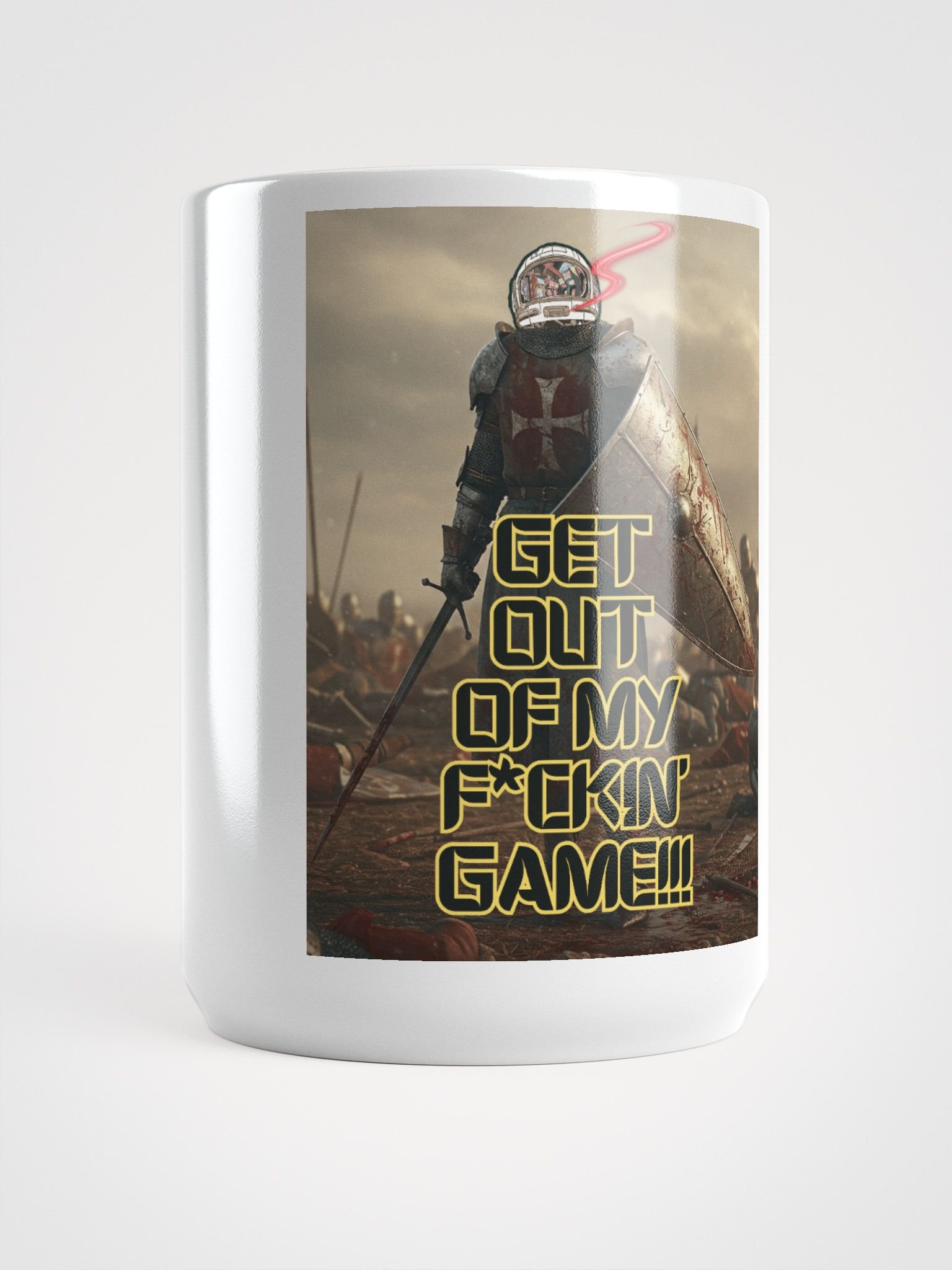 "GET OUT OF MY F*CKIN" GAME!" ASTRO EDITION MUG product image (5)