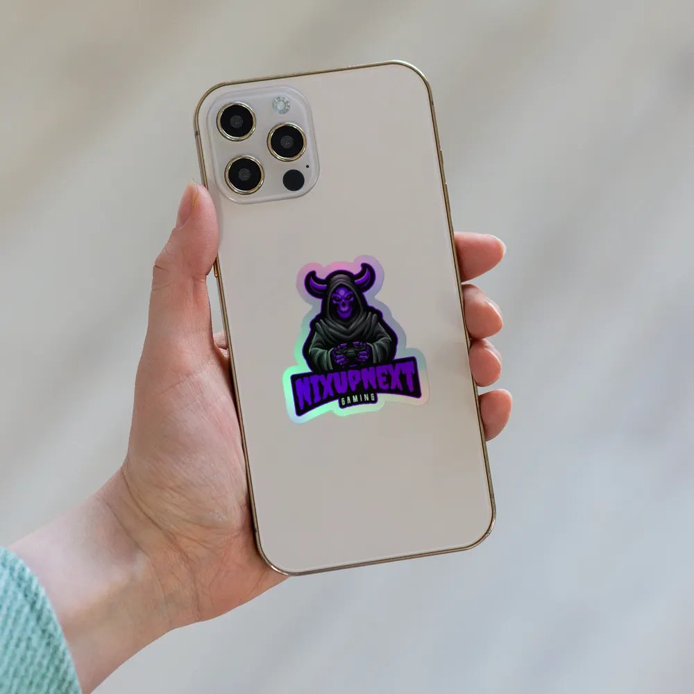 NixUpNext Gaming Holographic Sticker product image (8)