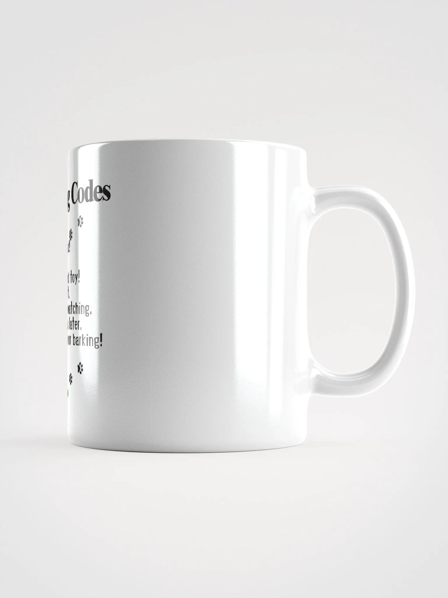 Dog Texting Codes Mug 1 product image (3)