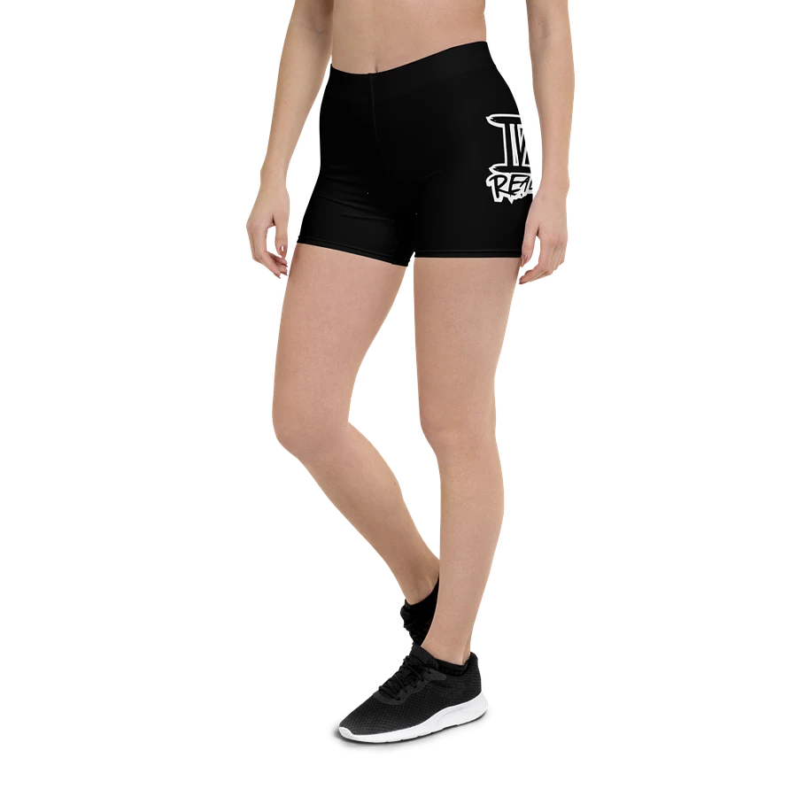 Standing Girl Bear Black Shorts product image (5)