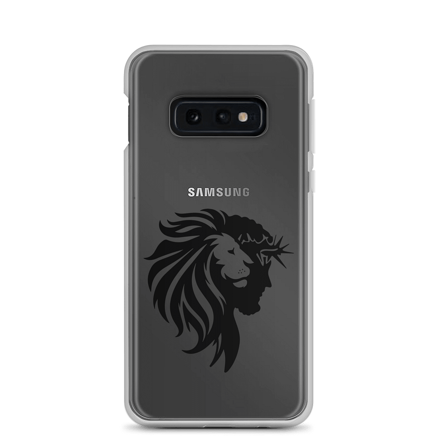 Sleek Matte Black Samsung® Clear Case product image (3)
