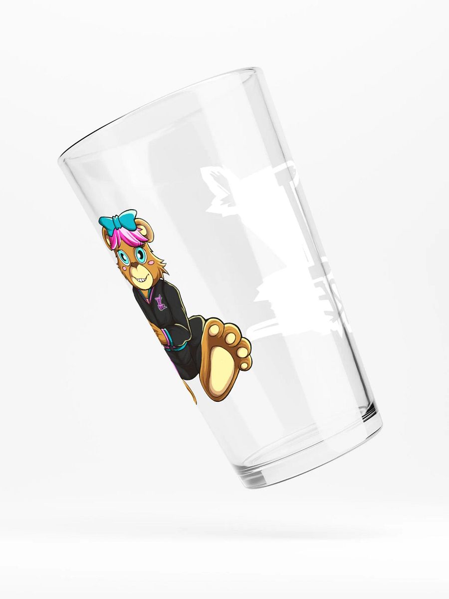 Sitting Girl Bear Pint Glass product image (5)