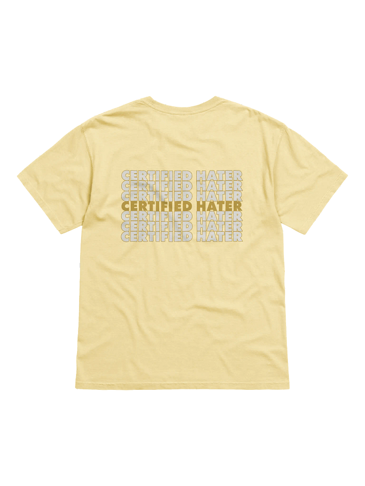 Certified Hater (Yellow) product image (10)