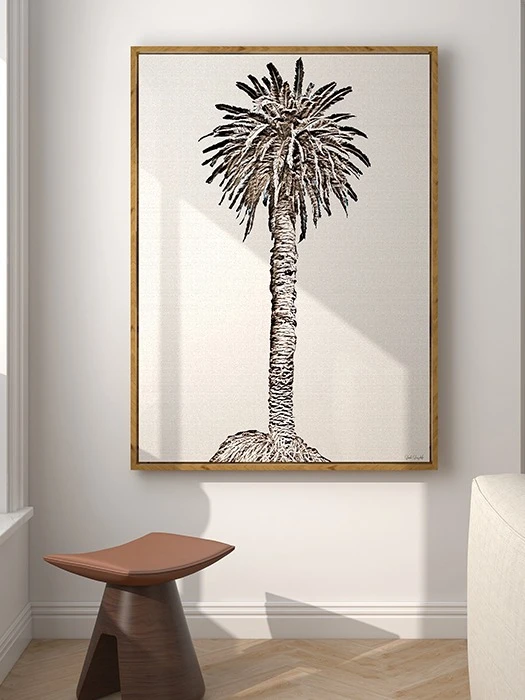 One Palm Tree - Parchment - Download product image (6)