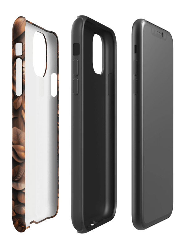 Roses Wood Carving Effect - Tough Phone Case product image (93)