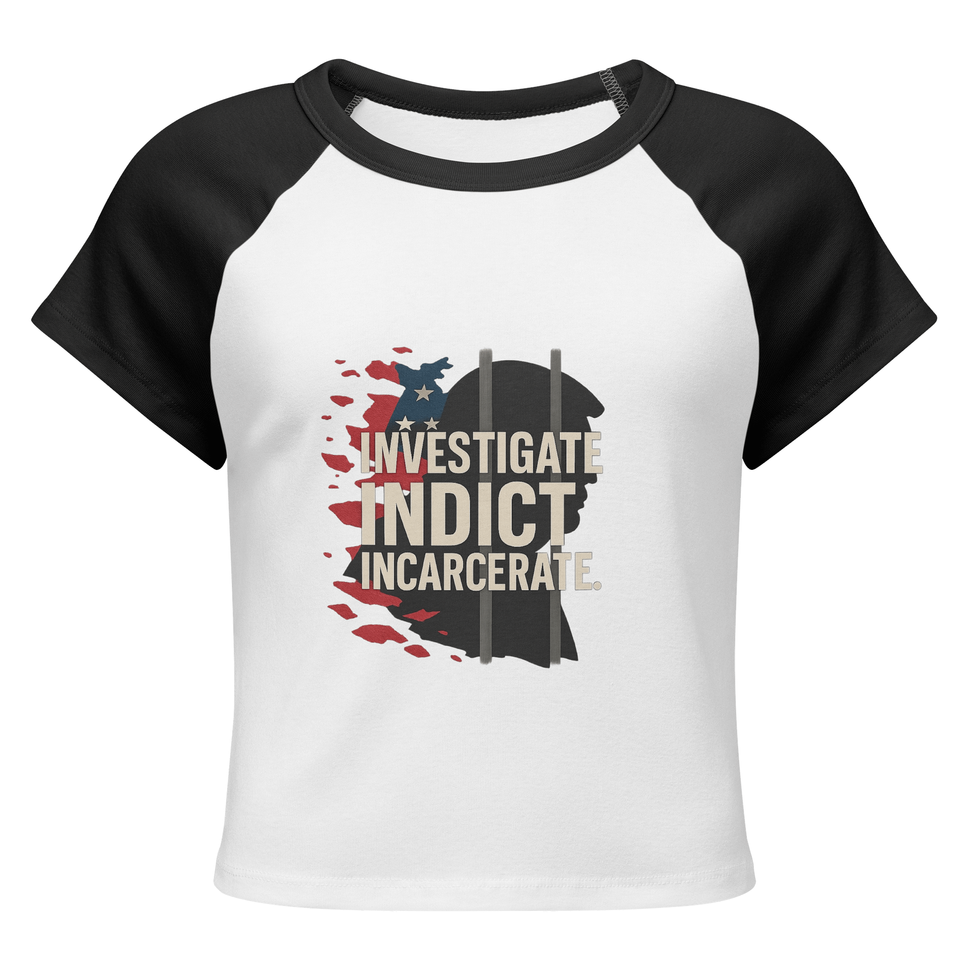 Justice Silhouette Raglan Tee product image (1)