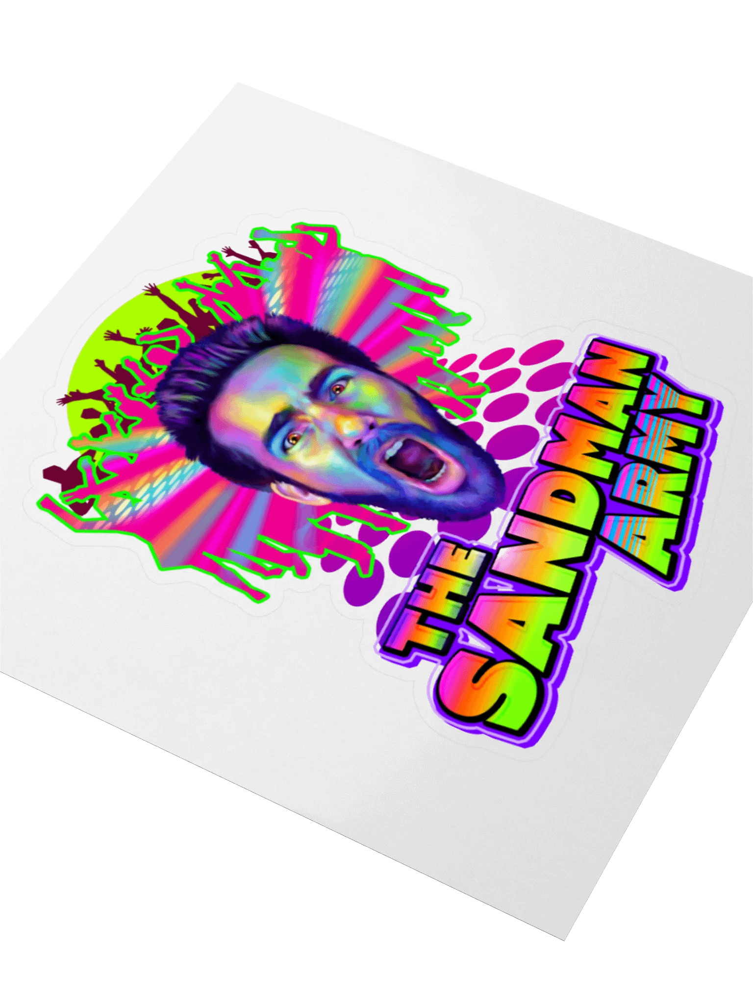 Sandman Army Hype Sticker product image (3)