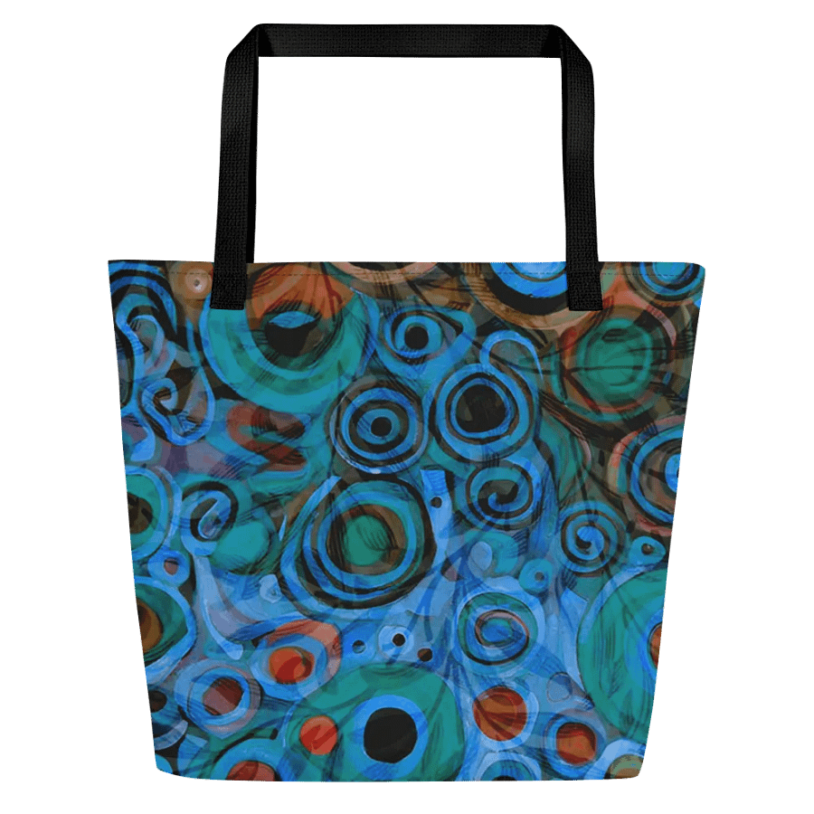 klimt inspired design all over print tote for moms dads friendsmen and ladies product image (3)
