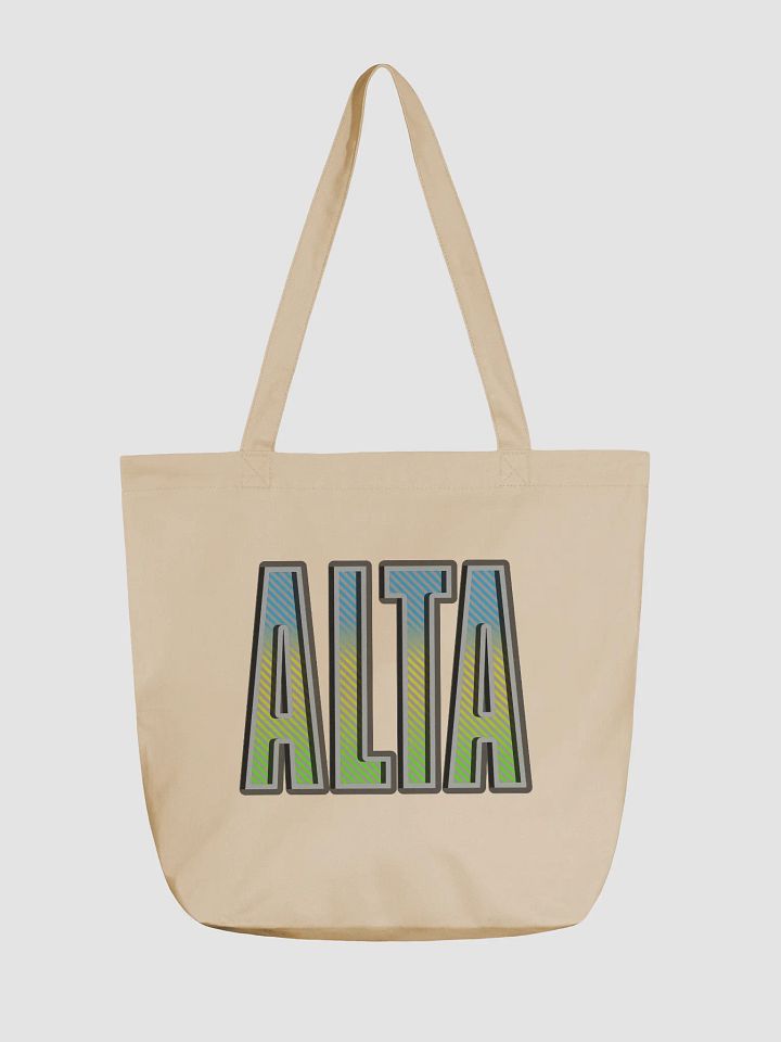 Alta Alberta Vibrant Striped Tote Bag product image (5)