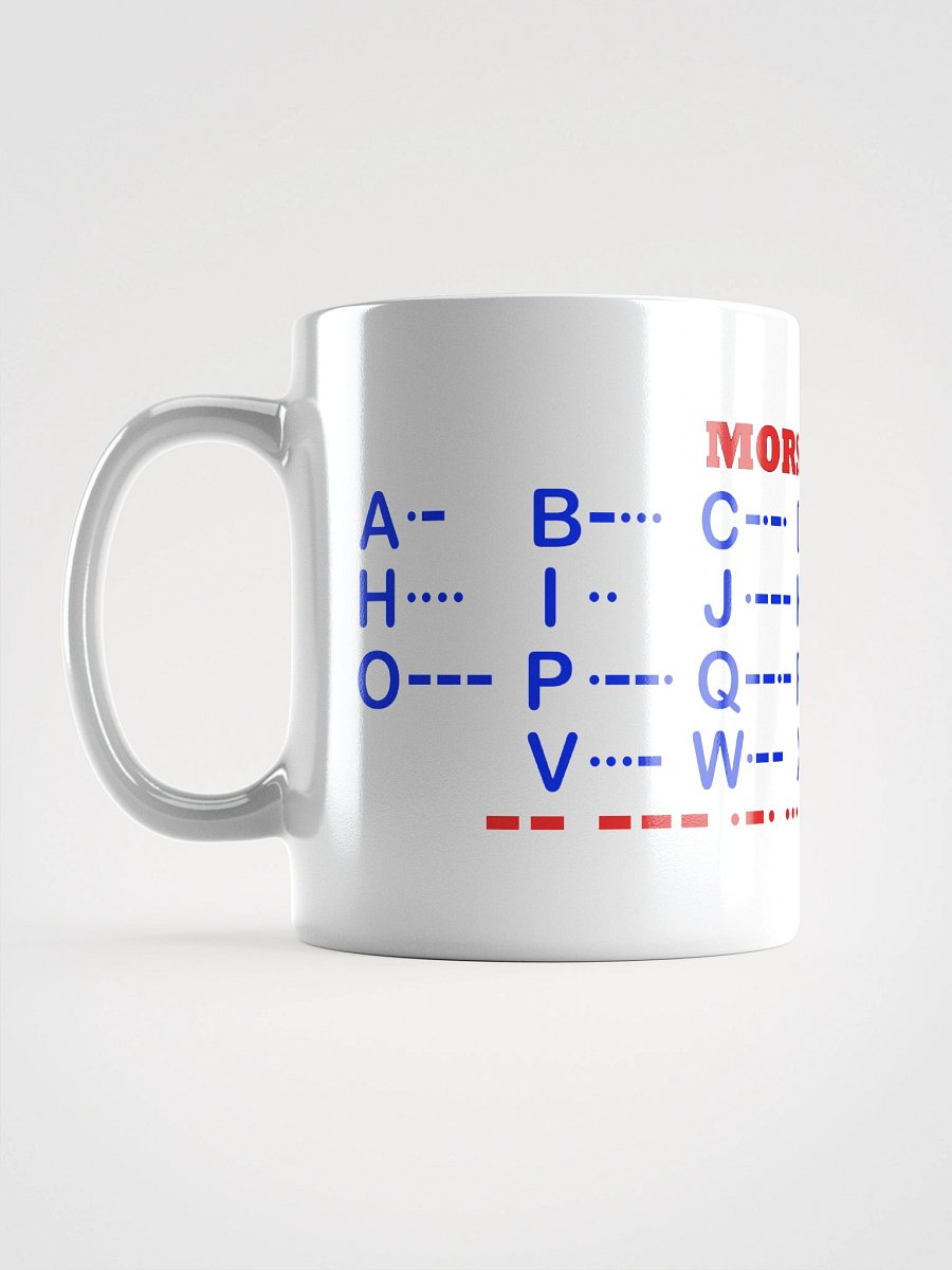 Morse Code Mug product image (1)