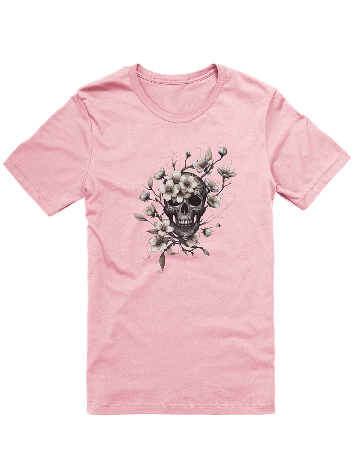 Floral Skull Artistic T-Shirt product image (1)