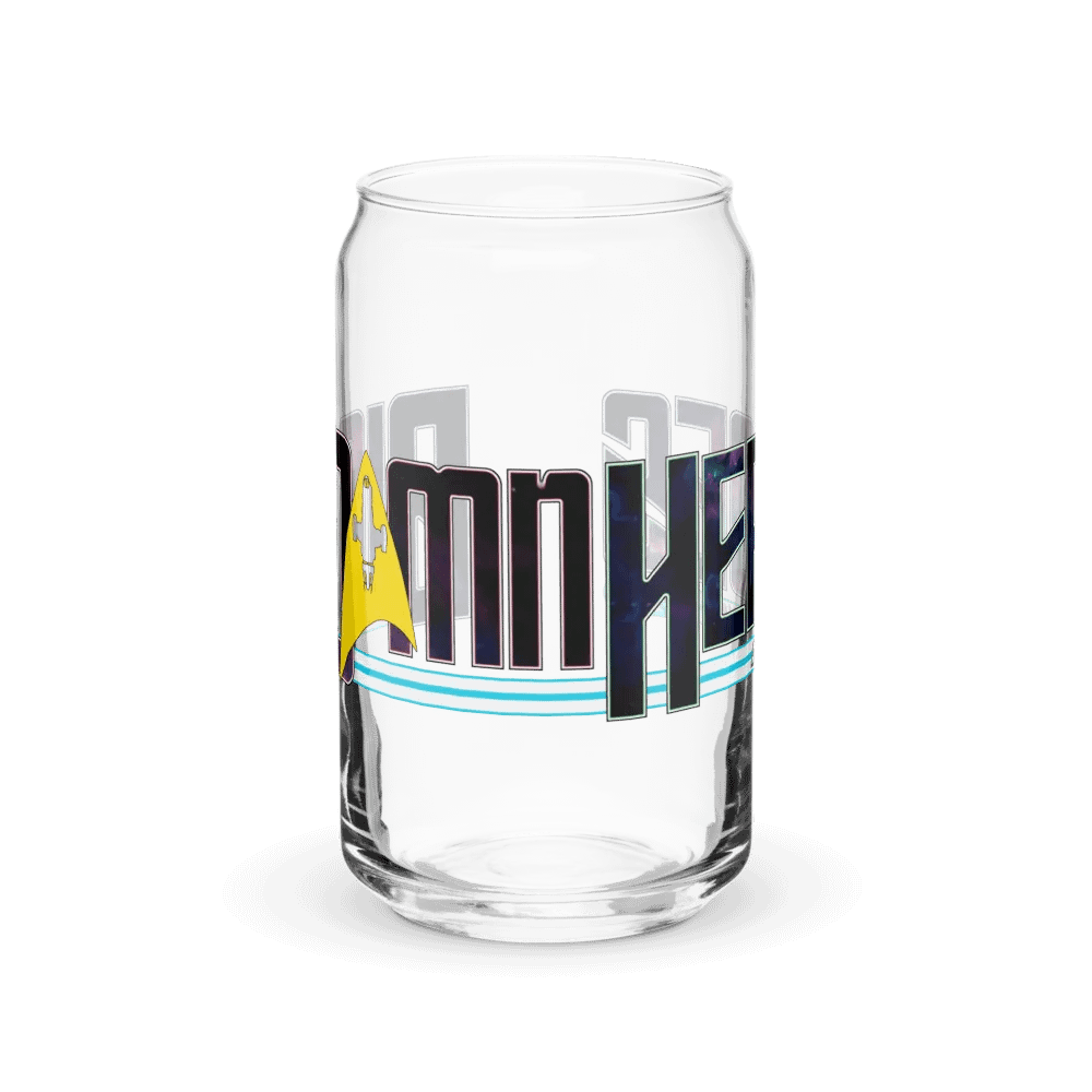 Big Damn Heroes Space Odyssey Can-Shaped Glass product image (1)