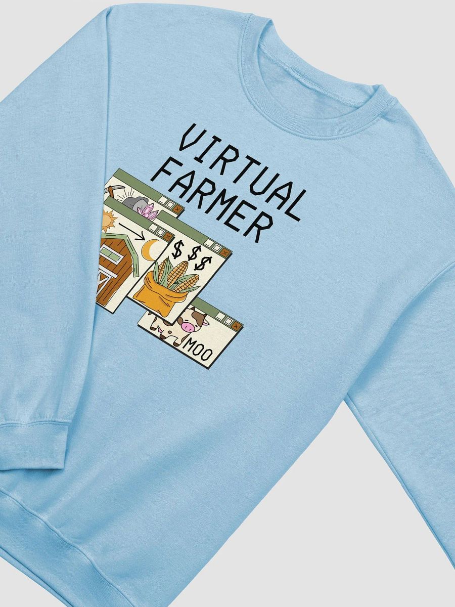Virtual Farmer Sweatshirt - Black Text product image (9)