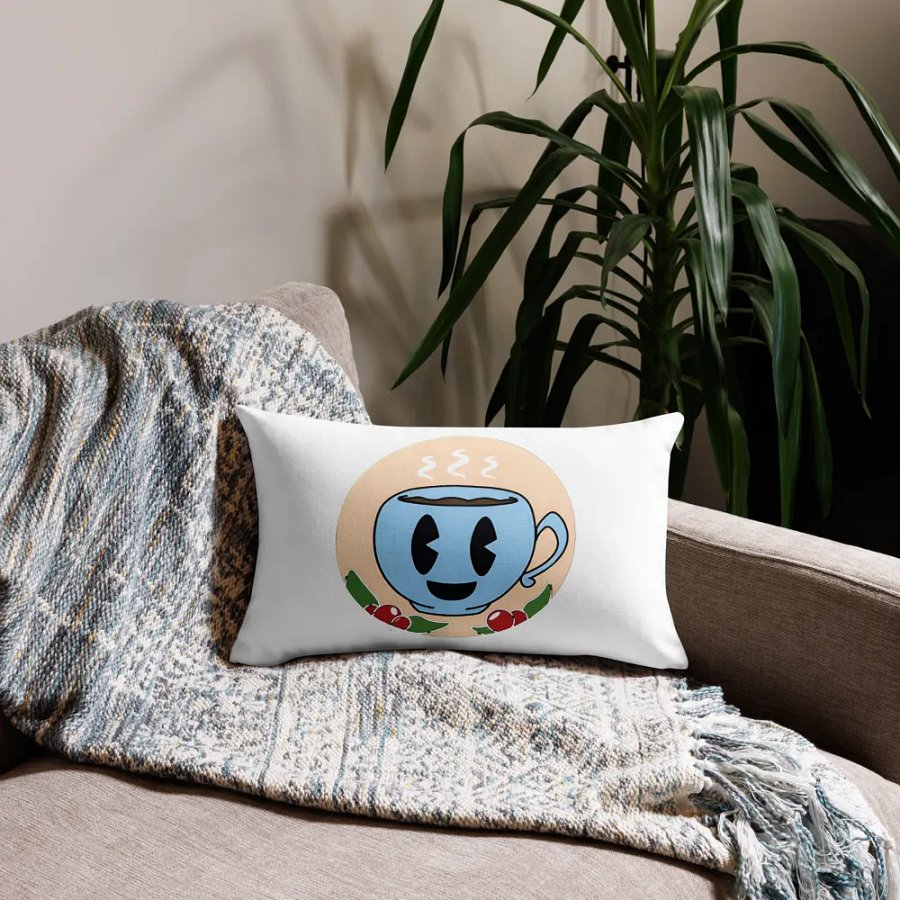 Coffee Cup Logo Pillow - Soft & Cozy Home Decor product image (14)