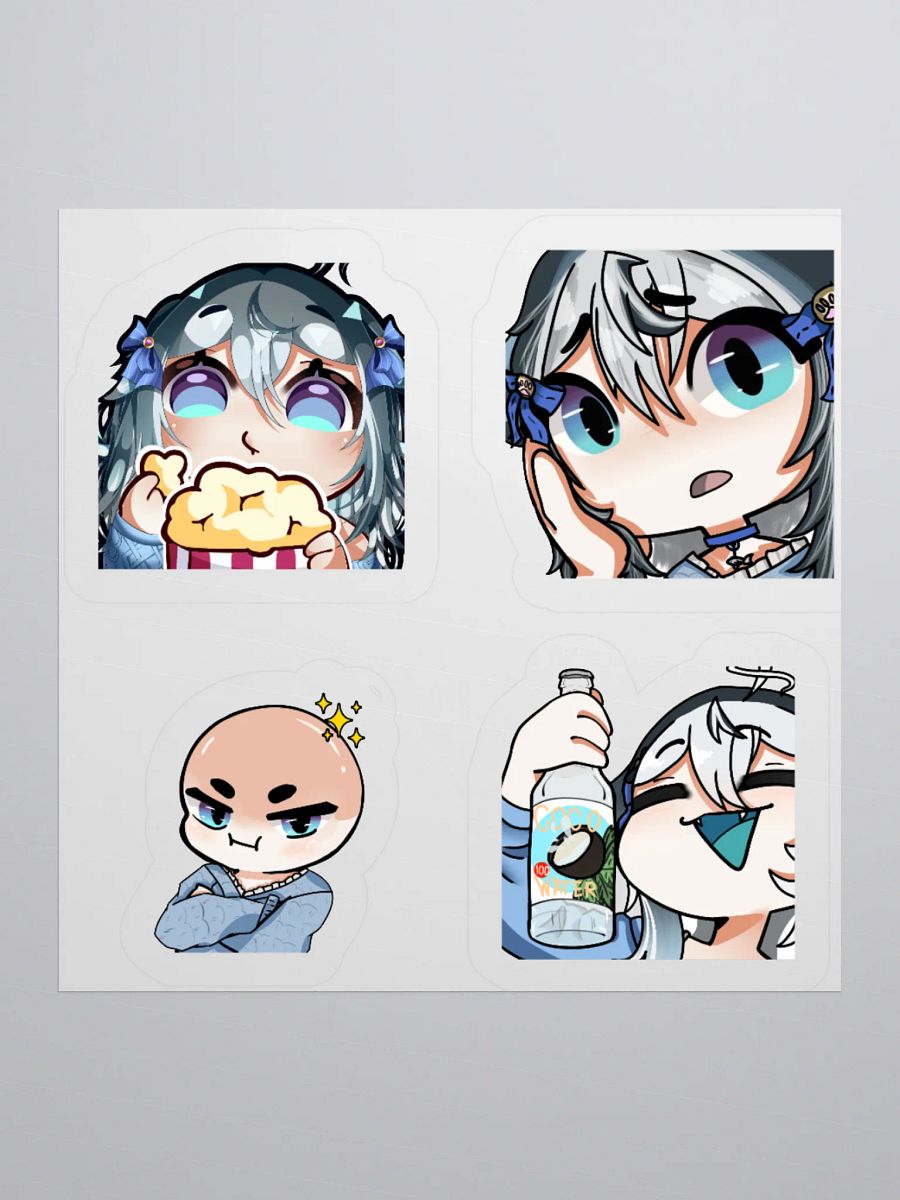 4 Pack Chiyo Sticker Set product image (1)