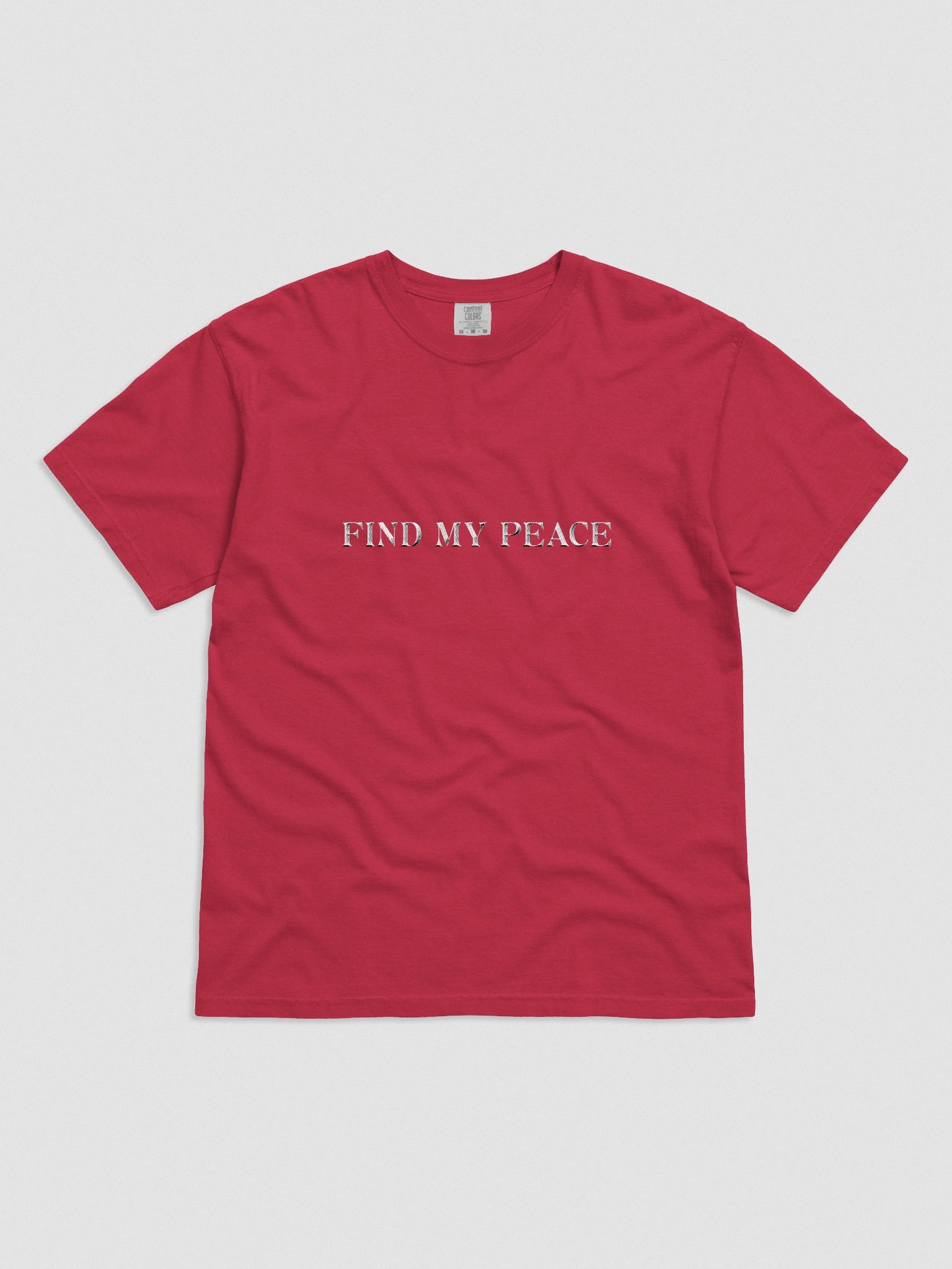 Embroidered Find My Peace Unisex Tee product image (1)