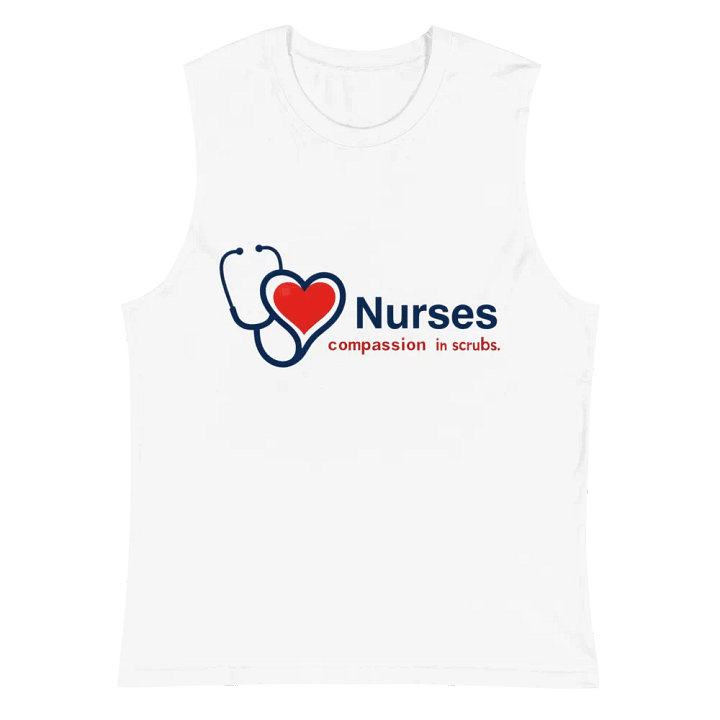 Heartfelt Nurses Muscle Tank product image (2)