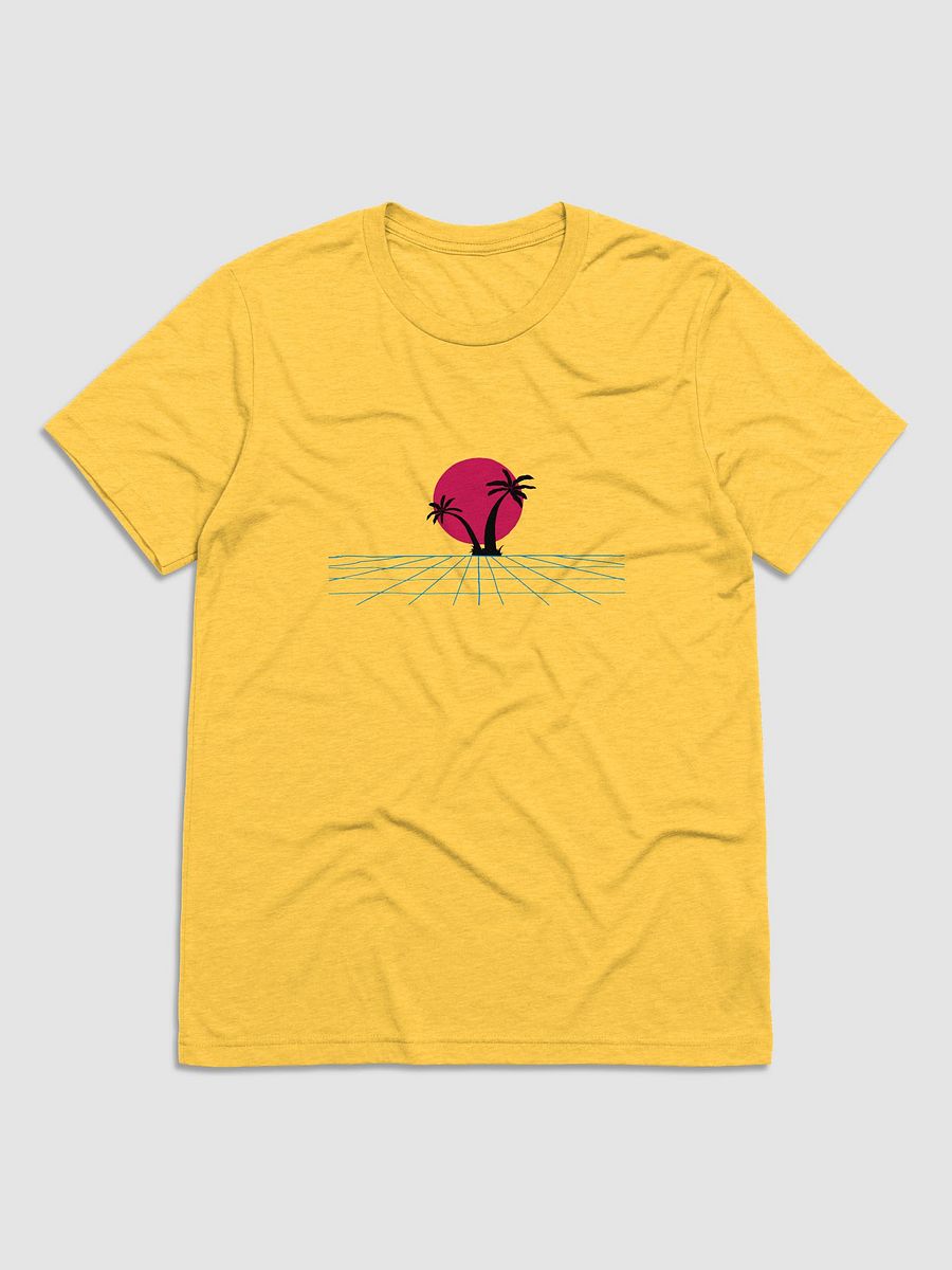 Retro Sunset Grid Tri-Blend Tee product image (1)