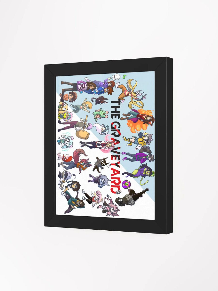 The Graveyard Poster(White) product image (17)